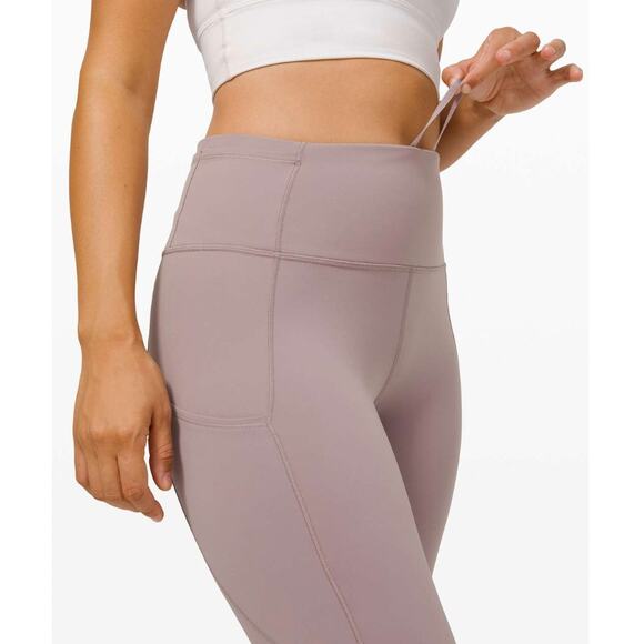 LULULEMON Fast and Free Tight II 25" *Non-Reflective Nulux Violet Verbena Size 2 - Picture 4 of 10